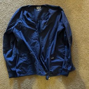 Navy Cherokee scrub jacket